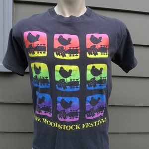 1994 Woodstock Festival Single Stitch Concert Shirt * Mens Medium (41)